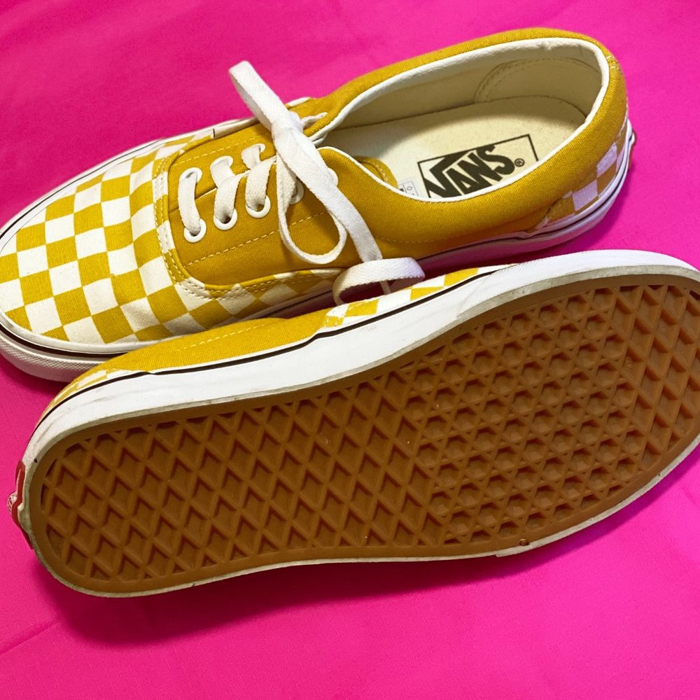 Vans Yellow Checkerboard Era